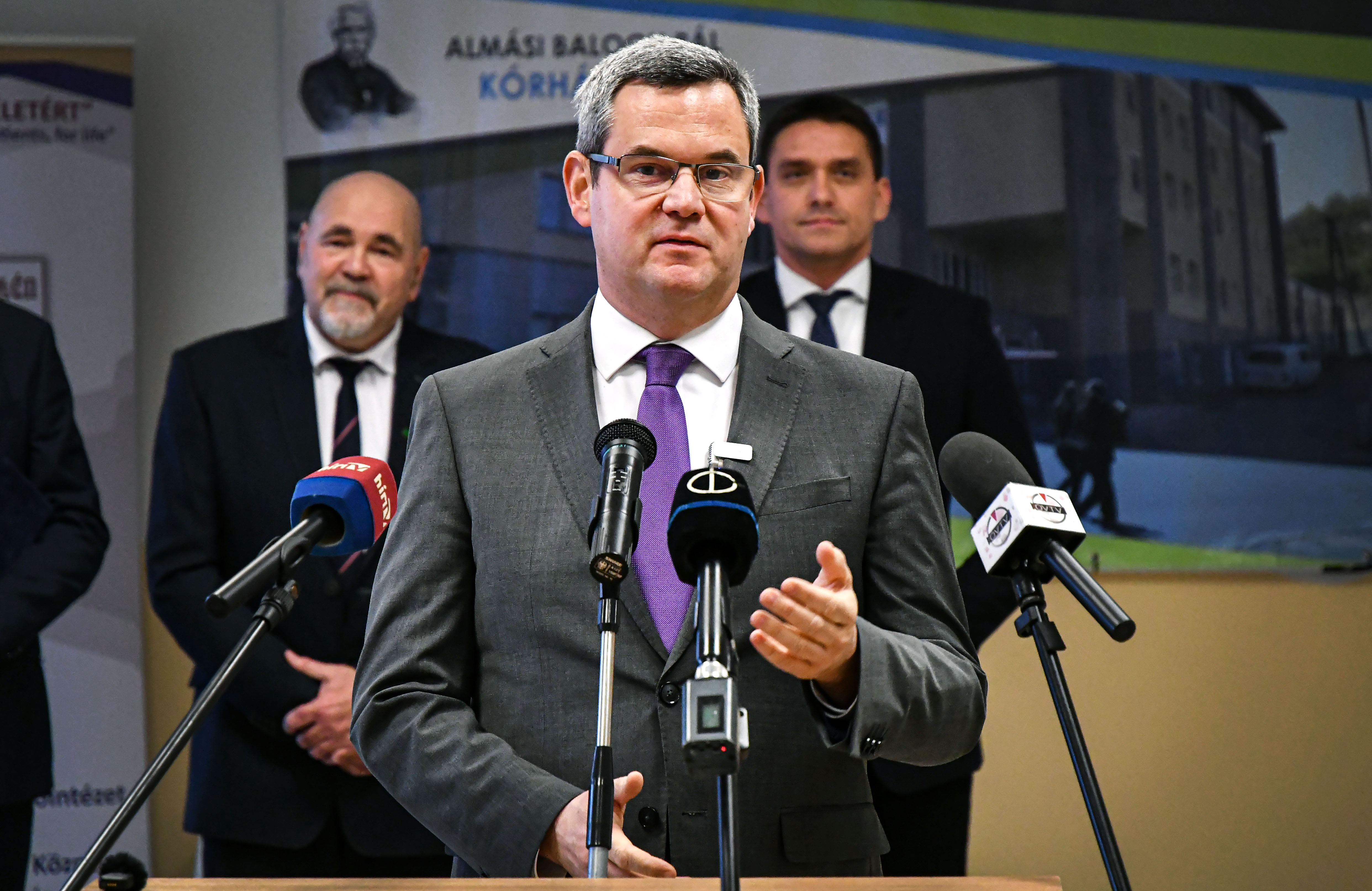 Dr. Takács Péter a Belügyminisztérium egészségügyi államtitkára